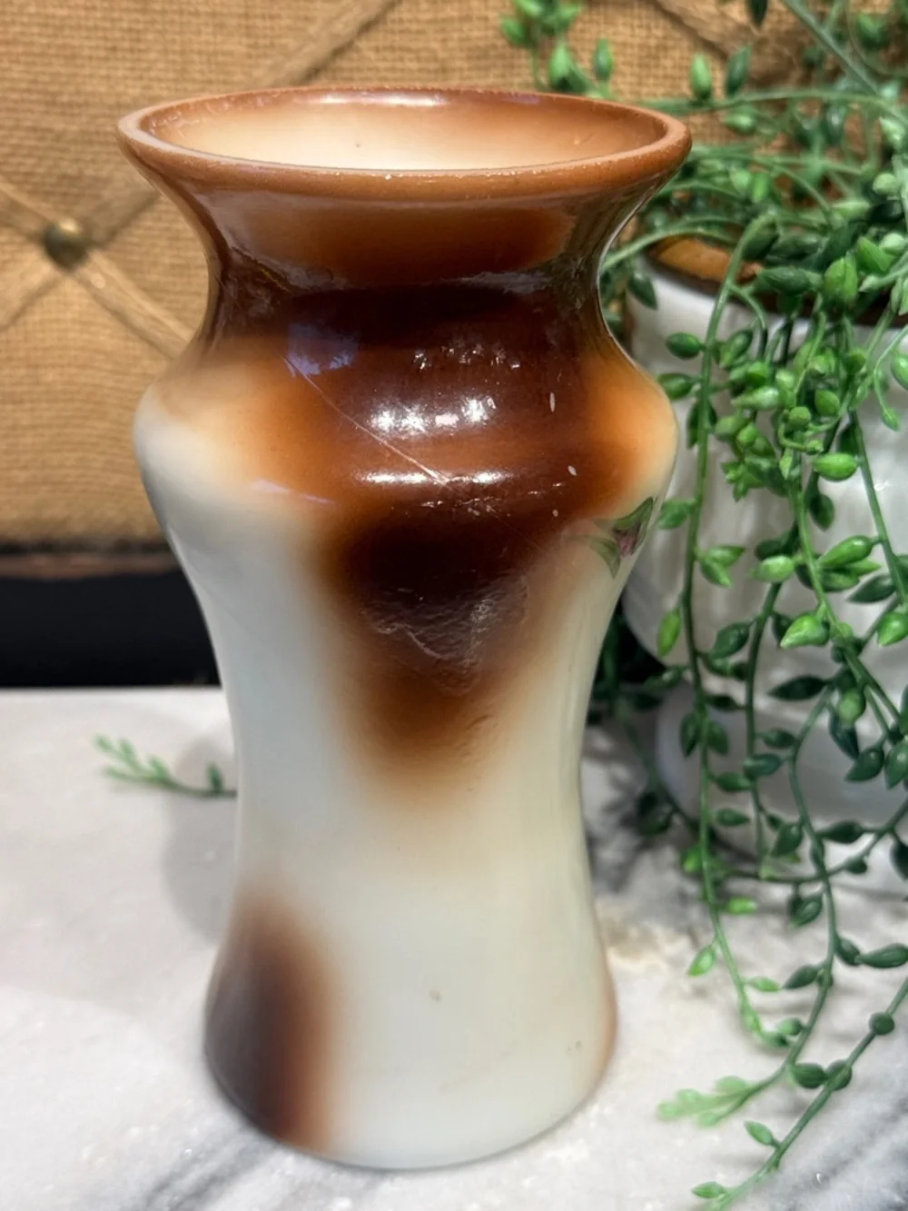 Vintage Hand Painted Vase - Picture 8 of 10